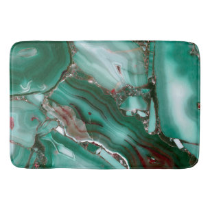 Luxury Malachite Gemstone Agate Marble Badmat