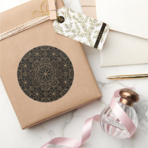 Luxury Mandala 3 Ronde Sticker