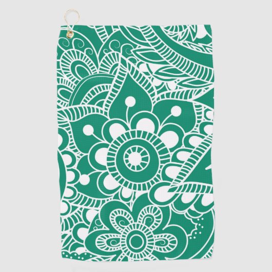 Luxury Mandala 48 Golfhanddoek (Voorkant)