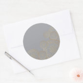 Luxury Mandala 49 Ronde Sticker (Envelop)