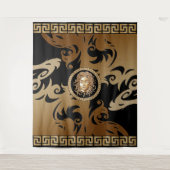 Luxury MEDUSA Baroque Tapestry Wandkleed (Voorkant)