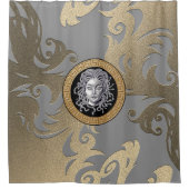 Luxury Medusa Shower Curtain Douchegordijn (Voorkant)
