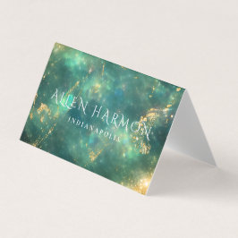 Luxury Minimal Custom Family Name | 5-Minute Edit Visitekaartjes