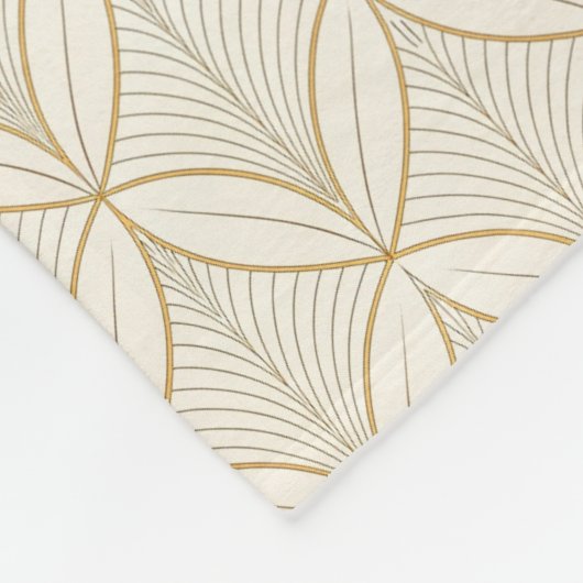 Luxury Minimal Geometric Seamless Pattern Fleece Deken (Hoek)