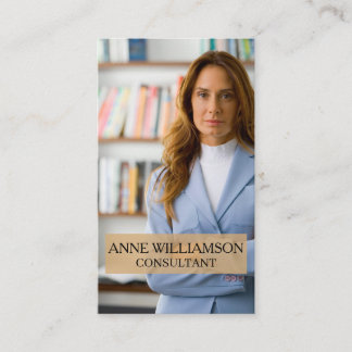 Luxury Minimal Modern Professional Photo Business Visitekaartje