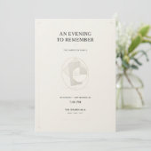 Luxury Modern Editorial Invitation Template (Debout devant)