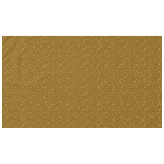 Luxury Modern Elegant Glitter Gold Heart Tafelkleed (Voorkant (Horizontaal))