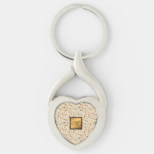 Luxury Modern Elegant Love Gold Heart Sleutelhanger