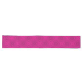 Luxury Modern Elegant Roze Heart Lange Tafelloper (Horizontaal)