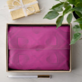 Luxury Modern Elegant Roze Heart Tissuepapier (Geschenk)