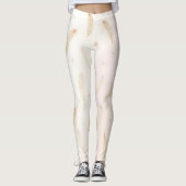 Luxury Modern Feathers Boho Collection Leggings (Voorkant)