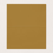 Luxury Modern Gold Tiger voegt Jouw tekst toe Visitekaartjes (Binnenkant ongevouwen)