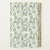 Luxury Modern Greenery Christelijk Prayer Journal Notitieboek (Achterkant)