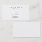 Luxury modern stijlvol design elegante tapedrive visitekaartje (Voorkant / Achterkant)