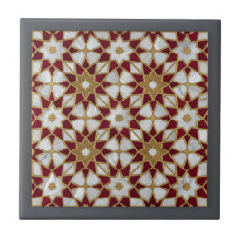 Luxury Moroccan Zellige Mosaic Infinite Pattern Tegeltje