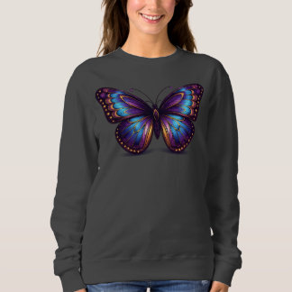 Luxury Neon Butterfly Women’s Trui