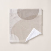 Luxury Neutral Beige Abstract (Gant de toilette)