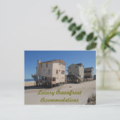 Luxury Oceanfront Accommodations Briefkaart (Staand voorkant)