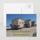 Luxury Oceanfront Accommodations Briefkaart (Voorkant / Achterkant)
