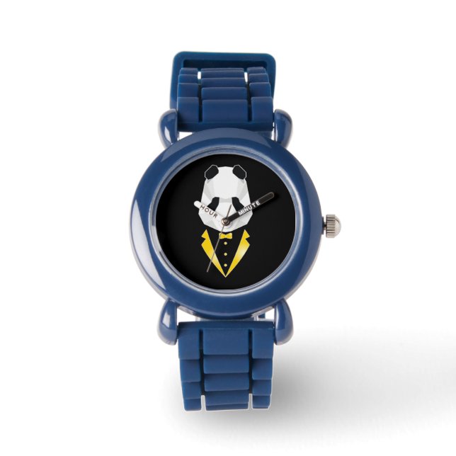 Luxury Panda Horloge (Voorkant)