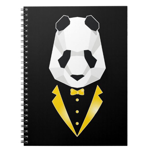 Luxury Panda Notitieboek (Voorkant)