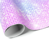 LUXURY PASTEL GLITTER SPLATTER PAARS CADEAUPAPIER (Rol Hoek)