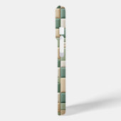 Luxury Pattern Case - Sage Green & beide plaid (Achterkant / Links)