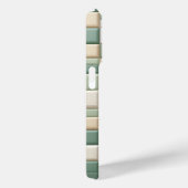 Luxury Pattern Case - Sage Green & beide plaid (Achterkant / Rechts)