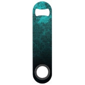 Luxury Personalized Damask gold Lijst Speed Flessenopener (Achterkant)