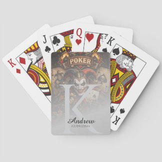 Luxury Poker Joker King Card Design, Custom  Pokerkaarten