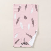 Luxury Popular Feathers Boho Collection (Serviette à main)