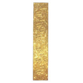 Luxury Popular Gift Floral Gold Glitter Medium Tafelloper (Voorkant)