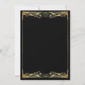 Luxury Quinceañera Gold Crown Beige Invitation (Dos)