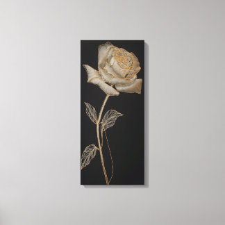 Luxury Roos Canva Canvas Afdruk