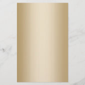 Luxury roze gewatteerde moderne goudzalonspa flyer (Achterkant)