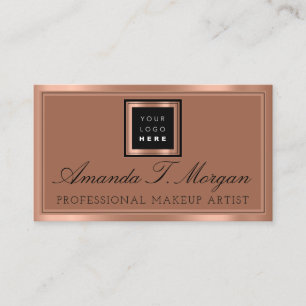 Luxury Services Wedding Event Production Copper Visitekaartje