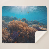 Luxury Sherpa Blanket Sherpa Deken (Voorkant (horizontaal))