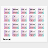 Luxury Shimmer Pastel Pink Blue Soy Candle Labels (Vel)