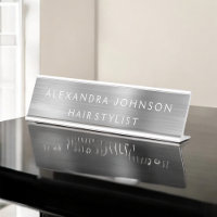 Luxury Silver Foil Modern Business