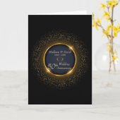 Luxury Silver Sparking Lijst Card Kaart (Gele Bloem)