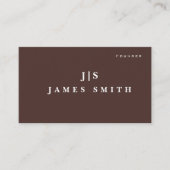Luxury Small Business Business Card | Editable Visitekaartje (Voorkant)