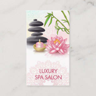 Luxury Spa Salon Visitekaartje
