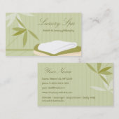 Luxury Spa Visitekaartje (Voorkant / Achterkant)