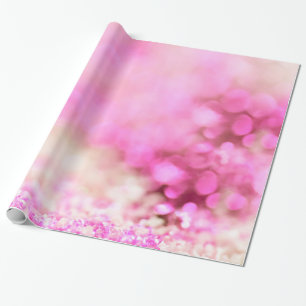 Luxury Sparking Pink Glitter Dream Cadeaupapier