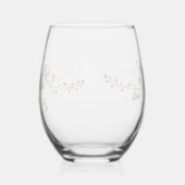 Luxury Spring Wildflower bird Spring Flower Bouque Wijnglas Zonder Voet (Rechts)