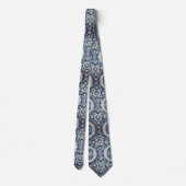 Luxury Statement Moroccan Diamond Neck Tie Stropdas (Achterkant)