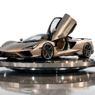 Luxury Supercar  – Champagne Gold Hypercar  Kaart