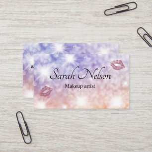 Luxury Sweet Sparkly Makeup Visitekaartje