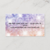 Luxury Sweet Sparkly Makeup Visitekaartje (Achterkant)