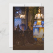 Luxury Table Setting Ramadan Iftar Invitation Kaart (Achterkant)